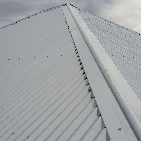 Ebony AND Gull Grey Iron Sheets 5.4m long x 850mm wide - For all general roofing/cladding/fencing etc W1