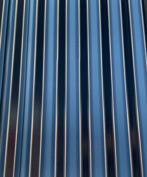 Midnight™️ Black (Ebony) Corrugated Iron Sheet 5.4m long x 865mm wide - For all general roofing/cladding/fencing etc W2