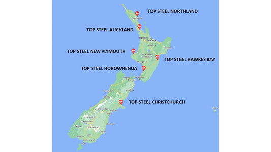 Top Steel supplying corrugated iron and polycarbonate throughout New Zealand
